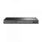 TP-LINK 24-port 2.5GBASE-T ja 4-port 10GE SFP+ L2+ haldavas lliti 16-port PoE+ ja 8-port PoE++-ga