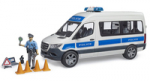 BRUDER MB Sprinter Polizei Einsatzfahrzeug mit Light AND Sound Modul
