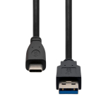 ProXtend USB-C kuni USB A 3.0 kaabel 15cm must