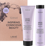 Lakm Teknia White Silver Pakett 300 ml / 250 ml