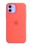 APPLE Silikoonist mbris MagSafe Pink Citrus, iPhone 12 Mini jaoks, MHKP3ZM/A