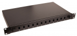 Lanview Fibre patch panel 19"" 1U 12 ports for SC simplex/LC