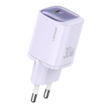 USAMS ad. siec. CC251 30W GaN USB-C kiirlaadimine HC-seeria fioletowy/purple CC251TC03