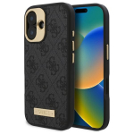 GUESS GUHMP16SU4GPRK iPhone 16 6.1" tarna/must kvakaaneline 4G logo plaat MagSafe
