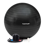 Tunturi Treeningipall Gymball 65cm, lhkuvastane, must