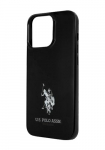 US Polo Kvakate Hobused Logo Must, Apple iPhone 13 Pro Max jaoks, USHCP13XUMHK