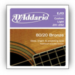 DAddario EJ13 musical instrument strings Acoustic 6 pc(s) Steel Guitar
