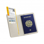 Satechi Vega puuduline lehteriga Apple Find My Tracker ja RFID turvaga - kuld