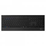 RAPOO 9500M klaviatuur. Hooldepuur kaasas. Universaalne RF traadita + Bluetooth. Phjamaine must