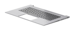 HP TOP COVER RTX W/KB BL ITL M14608-061, Keyboard,