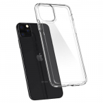Mocco Ultra tagakaaned 1 mm silikoonkohalt Apple iPhone'i 11 Pro Max jaoks, lbipaistev