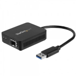 StarTech.com USB 3.0 optiliseerija - Kompaktne USB to avatud SFP adapter - USB gigabiitvrgu adapter - USB 3.0 optiliseerija, mis on sobiv mitme mooduse (MMF) ja he mooduse (SMF) optilise vrgu jaoks