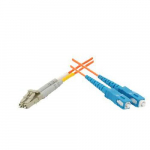 Opticord Dupleks optiline lappkaabel, LC-SC 9/125um SM, 1m, OS2