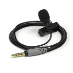 RDE Black Lavalier/Lapel Microphone