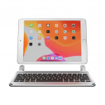 Brydge Alumiiniumist klaviatuur Bluetoothiga iPad 10.2" (20192021) jaoks Phjimaade klaviatuur, 180 reguleeritav nurk hbe Traadita