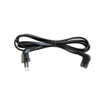 Samsung Power cord, 2pin, Angled, Black