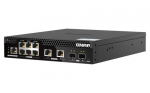 QNAP QSW-M2106PR-2S2T vrguvrgu juhtimisvrgu L2 10G Ethernet (100/1000/10000) Etherneti vrgu lekanal (PoE) 1U Must