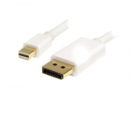 StarTech.com 3 jalga (1 m) Mini DisplayPort kuni DisplayPort 1.2 kaabel - 4K x 2K UHD Mini DisplayPort kuni DisplayPort hendustai. - Mini DP kuni DP kaabel monitorile - mDP kuni DP konverterkaabel