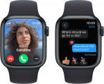Apple Watch Series9 Cellular 41mm Midnight Sport Band - M/L
