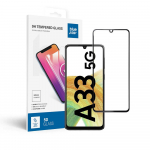 Kvast klaasist Samsung Galaxy A33 5G jaoks (tisliim / mbrise-sbralik) Sinine Tht 5D must