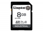 KINGSTON Industrial 8 GB SDHC (schwarz, UHS-I U3, Class 10, V30, A1)