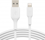 BELKIN BOOST CHARGE Lightning - USB-A kaabel, 1 m, valge (CAA001bt1MWH)