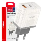 Amio -04286 reisilaadija | 30W | QC, GaN | USB-A, USB-C