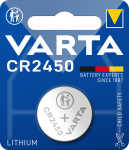 Varta CR2450 aku, 3 V, liitium (6450101401)
