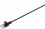 Fuj:tech UltraSlim CAT6A U/UTP vrgukaabel, 3 m, must (877867)