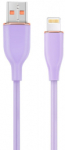 Gembird Kabel Premium silikoni USB-A mees - 8-pingul mees 1,5m Violet