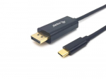 Equip USB-C DisplayPort kaabel, M/M, 1,0 m, 4K/60Hz