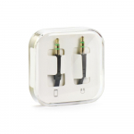 Cable AUX Jack 3,5 mm (male) to Jack 3,5 mm (male) BOX 1 m black