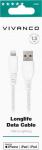 Vivanco 61687 USB-A to Lightning kaabel, 1,5 meetri pikkune, valge