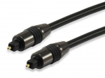 Equip Audiokabel Toslink SPDIF St/St 3.00m musta polbeutel
