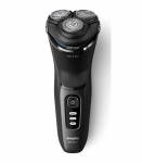 Philips Wet or Dry electric shaver S3244/12, Wet AND Dry, PowerCut Blade System, 5D Flex Heads, 60min shaving / 1h charge, 5min Quick Charge