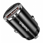 CHOETECH Autolaadija TC0006 1x USB-A, 1x USB-C 30W PD 3.0 (must)