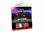 KontrolFreek No-Slip Thumb Grips Sort Rd Hvid