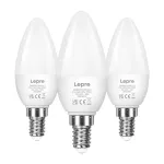 Lepro 600059-WW-EU-3 LED-s Bulb, E14, C37, 4.2W (40W), 470 lm, 2700K (soe valge), 250, 3-karp