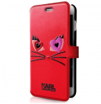 KARL LAGERFELD CASE BOOK IPHONE 7 KLFLBKP7CL2RE RED CHOUPETTE IN LOVE