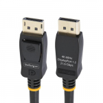 StarTech.com 2 m (6,6 ft) VESA sertifitseeritud DisplayPort kaabel - 10-riistik - DisplayPort 1.2 juhe lukustusega, 4K 60Hz UHD, DP kuni DP kaabel monitorile, lukustatavad DP-pistikud