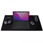 DESIRE2 Desk Mat Grey Vegan Leather 400x900mm