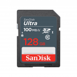 SANDISK Ultra SDXC 128GB 100 MB/s UHS-I klass 10