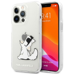 Karl Lagerfeld KLHCP14LCFNRC iPhone 14 Pro 6.1" kvakott lbipaistev/lbipaistev Choupette Fun