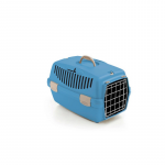 Transport cage Gulliver 1 with metal door 48x32x31cm blue