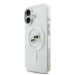 Karl Lagerfeld IML K AND CH metallraamiga MagSafe kaitsembris iPhone'i 17 jaoks / lbipaistev