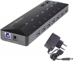 Renkforce RF-3806034 liidesihub USB 3.2 Gen 1 (3.1 Gen 1) Type-B 5000 Mbit/s must