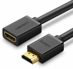 UGREEN HDMI (emane) - HDMI (isane) kaabeladapter 4K 10,2Gbps 1m Must