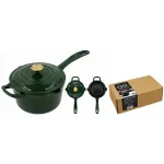 ASI COLLECTION Srmekastist pann kaasega, 1,7 L / 18 cm, roheline