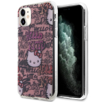 Hello Kitty HKHCN61HDGPTP iPhone 11 / Xr 6.1" rowy/pink hardcase IML Sildid Graffiti