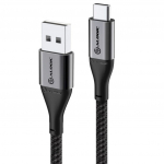 ALOGIC Ultra USB-A to USB-C kabel 3A/480Mbps 30 cm - Space Grey